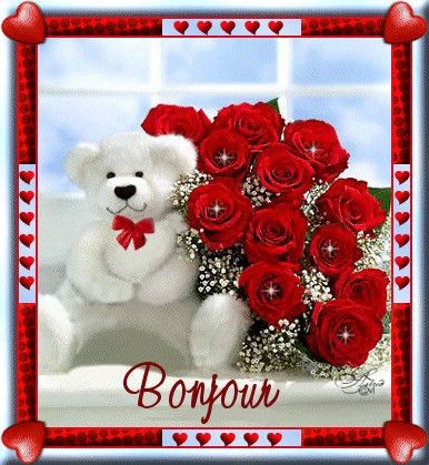 Bonjour fleuri